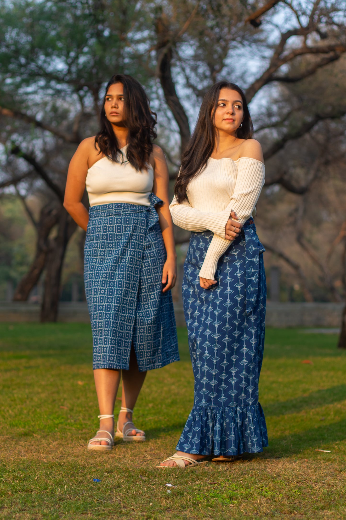 Rose Wrap Skirt